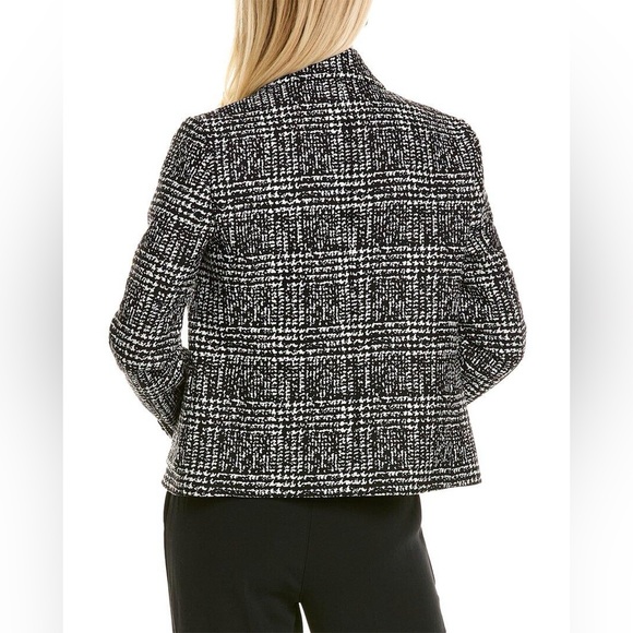 Michael Kors Glenplaid Stretch Wool Jacket - Picture 2 of 2
